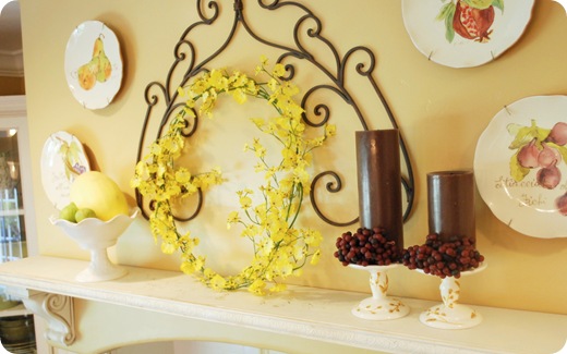 kitchen mantle