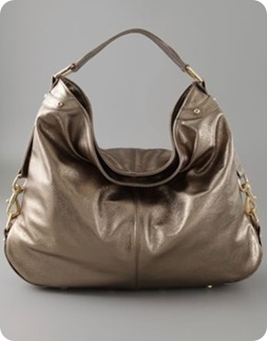 rebecca minkoff metallic nikki hobo