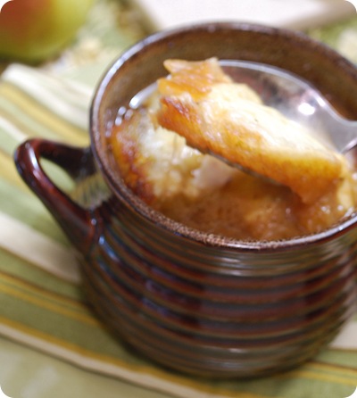 sourdough crouton with cheese