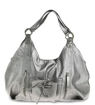 spiegel metallic tote