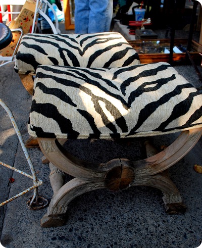 zebra stools