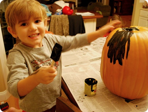 black paint