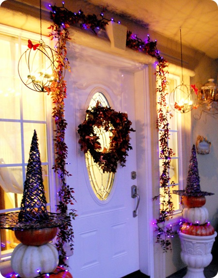 halloween porch