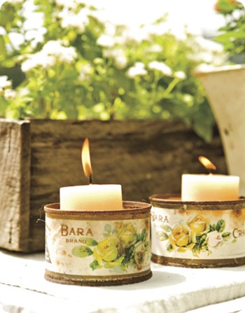 tin candles