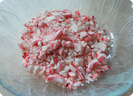 candy canes crushed