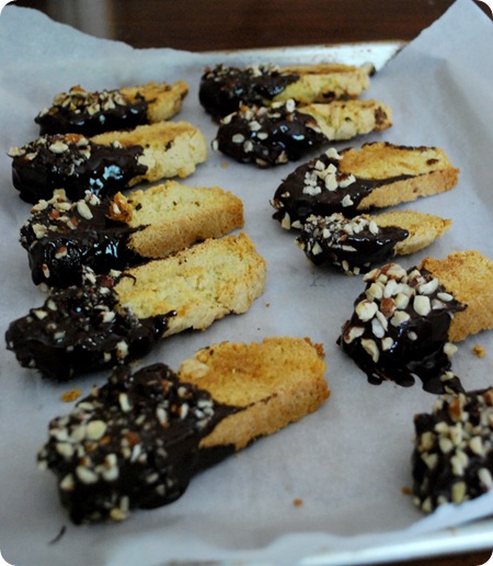 layer on cookie sheet