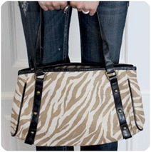 zebra bag