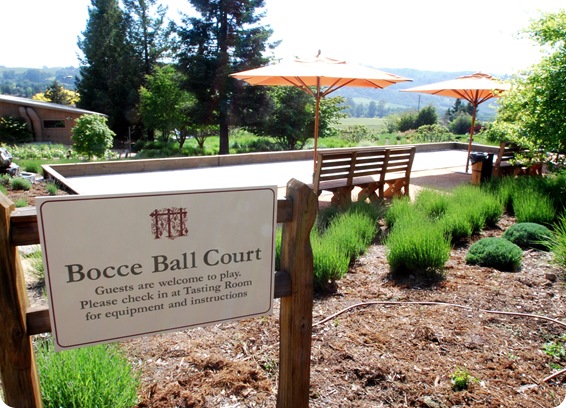 bocce court