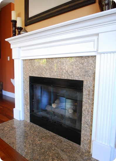 mantle up close from right