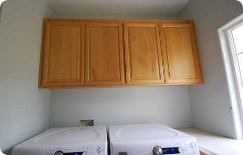 upper cabinets before