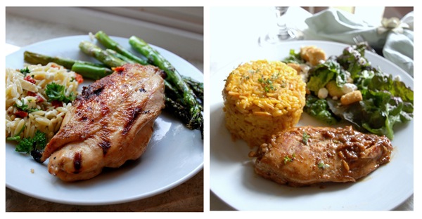 chicken with marinade