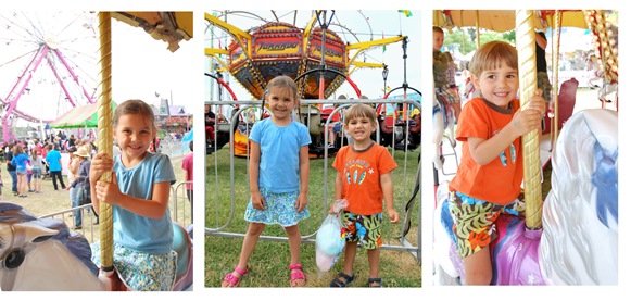 kids at fair
