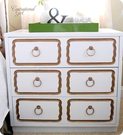 cg draper dresser knock off in white