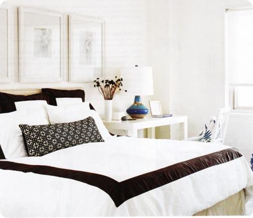 house beautiful white lacquer parsons desk