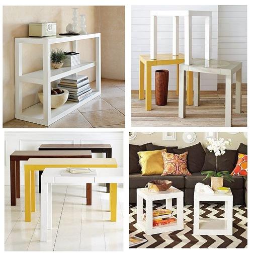 west elm parsons collection