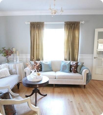 cream sofa in living room