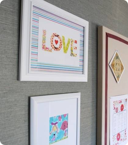 love print made by girl