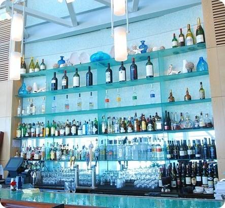 blue tile bar cliff house