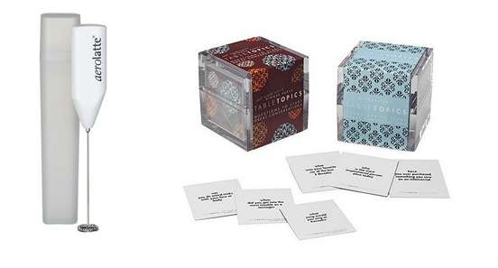 aerolatte and table topics