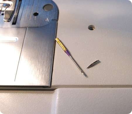 broken needle