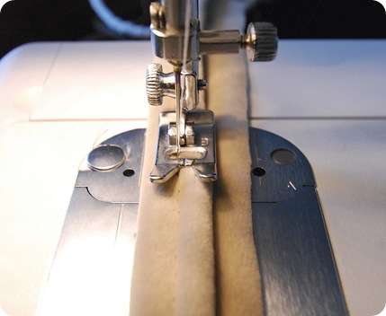 sew over top