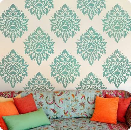 damask stencil