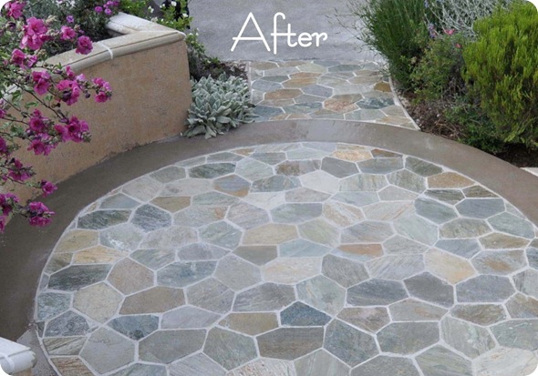 patio after