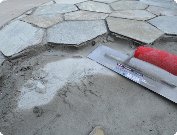 stones in mortar