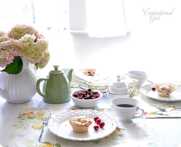 centsational girl pie and tea