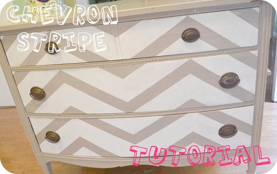 chevron stripe tutorial