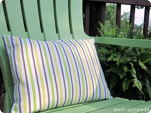 envelope pillow madigan made