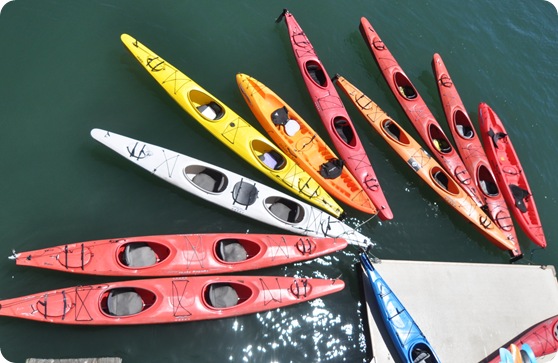 kayaks