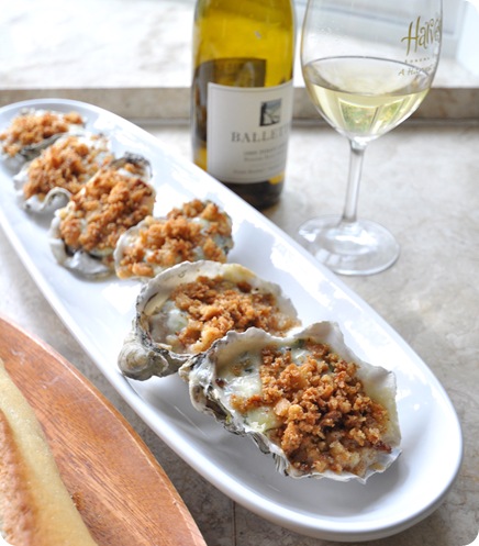 oysters rockefeller