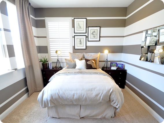 striped walls