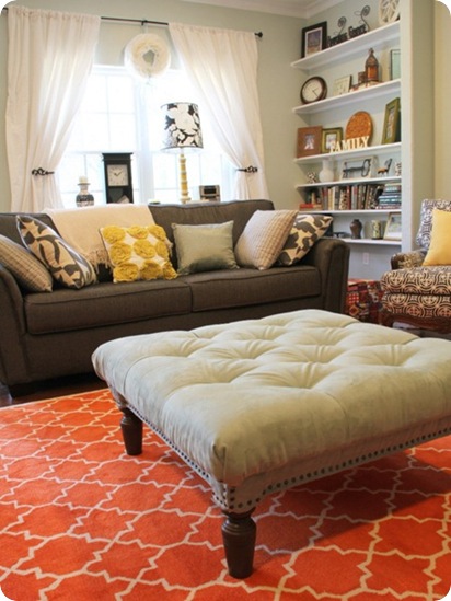 tufted ottoman five days five ways
