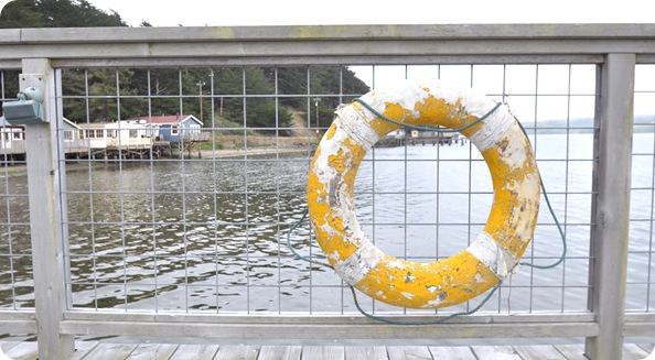 yellow life preserver