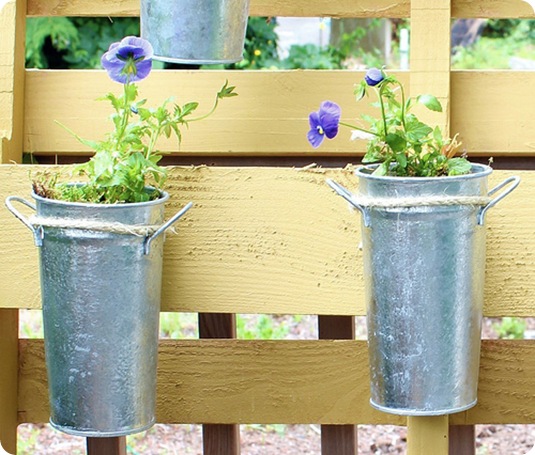 yellow pallet flower garden the inspired home