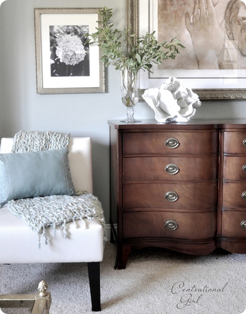 centsational girl slipper chair and dresser