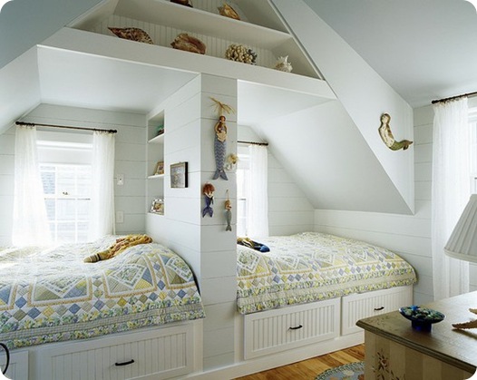 sleeping nook built in
