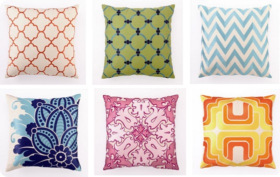 throw pillows inglenook