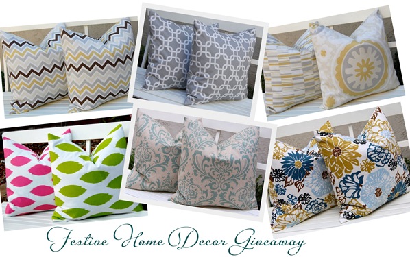 festive home decor giveaway
