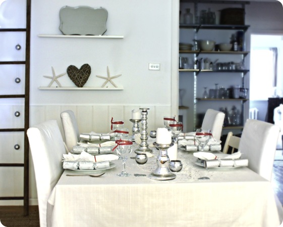 BC Christmas Table Scape