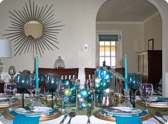 laura peacock tablescape