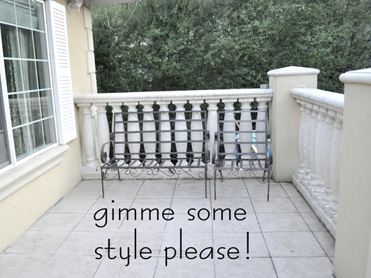 balcony style please
