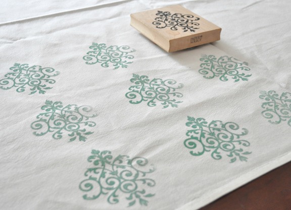 begin stamping