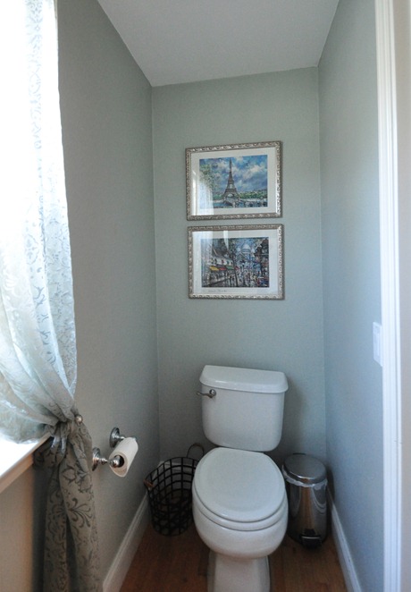 half bathroom before