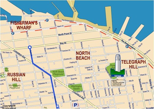 north beach san francisco map