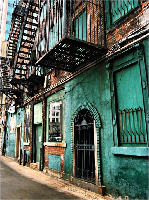 sea green building