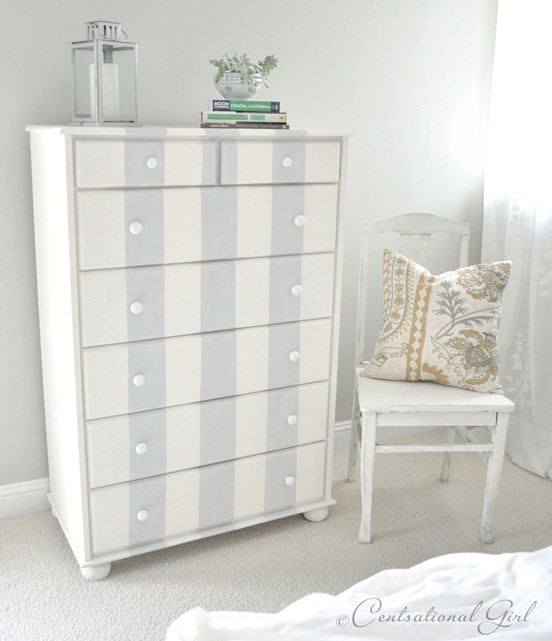 gray striped dresser centsational girl