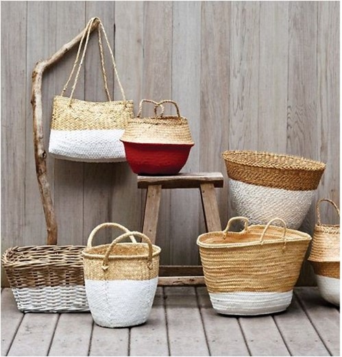dipped baskets martha
